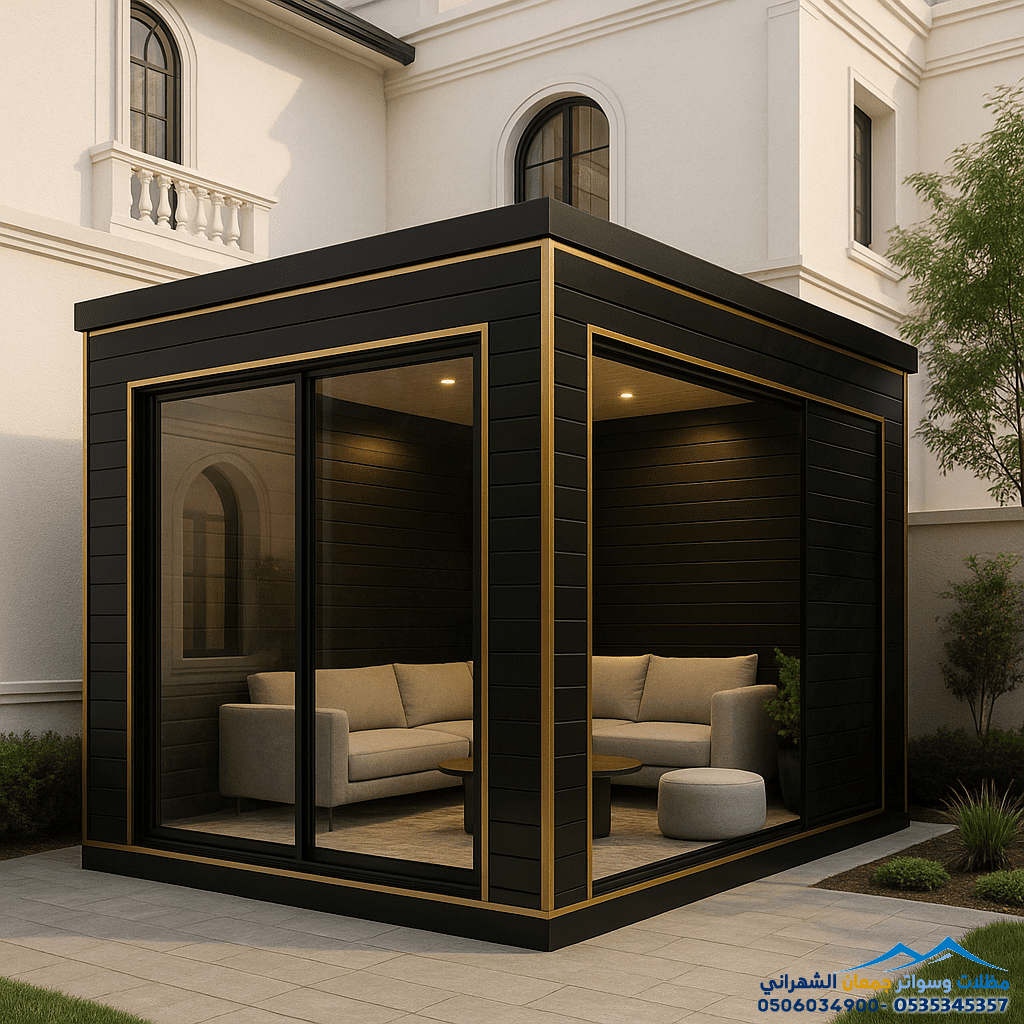 غرف ساندوتش بنل وملاحق إسمنت بورد بالرياض: دليل التكلفة والمميزات لعام 2026