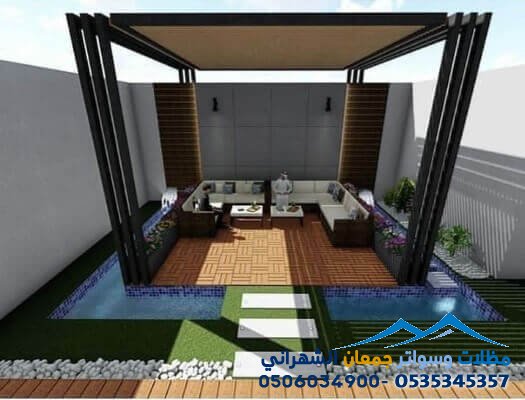 أفضل مؤسسة تركيب مظلات وبرجولات حديد في شمال الرياض