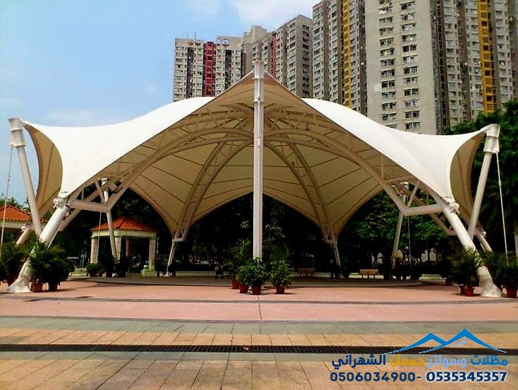 أفضل أنواع مظلات سيارات وشبكات الشد الإنشائي والمظلات المتحركة حي النرجس| دليل التميز لعام 2027