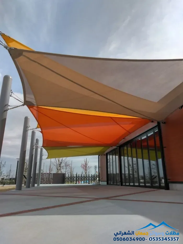 أفضل مظلات مدارس شمال الرياض 2026 | توريد وتركيب بمواصفات معتمدة