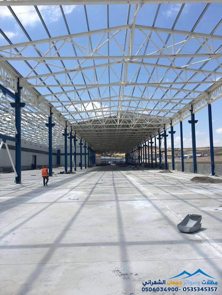 تصميم وتركيب هناجر ومستودعات ساندوتش بانل في أحياءشمال الرياض لعام 2026 | المواصفات والتكلفة