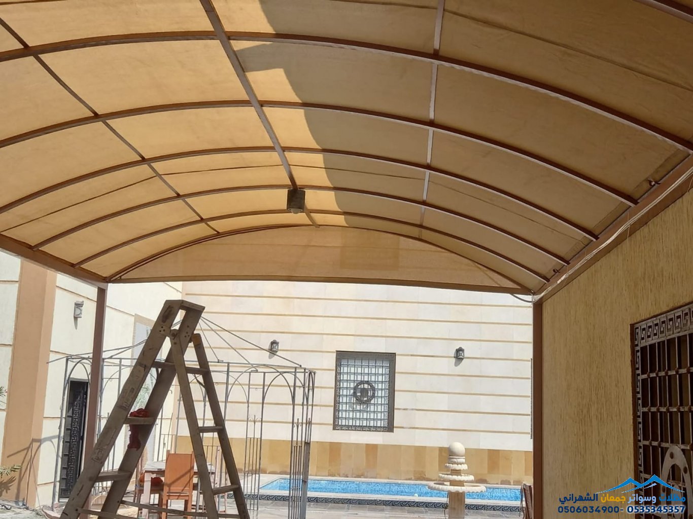 تركيب مظلة لمنزلك بالرياض حي العارض