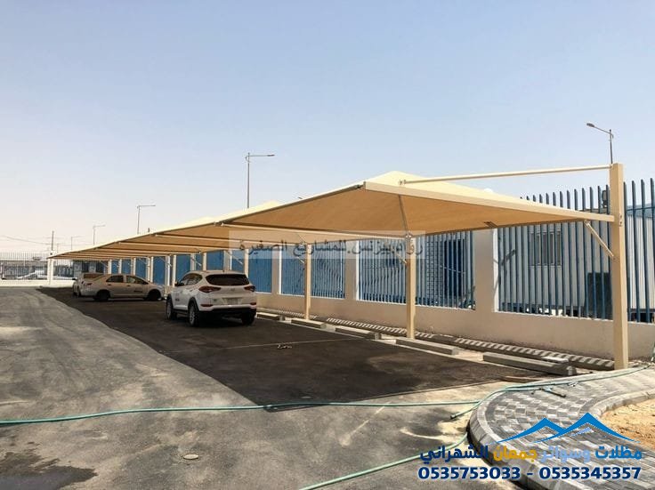 تركيب مظلات في حي البن