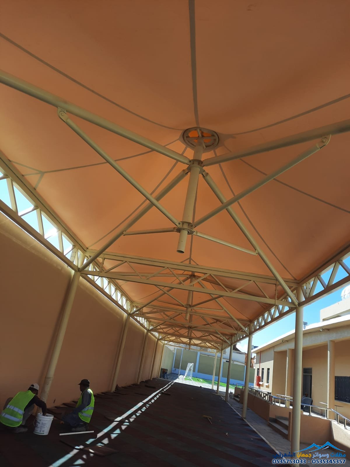 تركيب انواع المظلات في الرياض