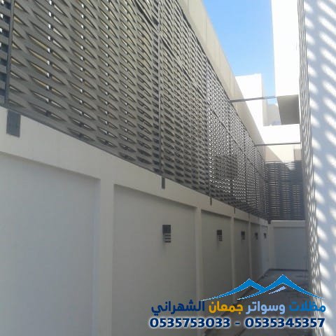 سواتر حي النهضه بالرياض 